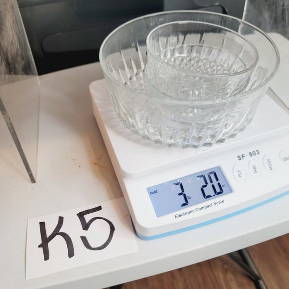 Lot of 3 Cut Crystal Bowls - Picture 9 of 9